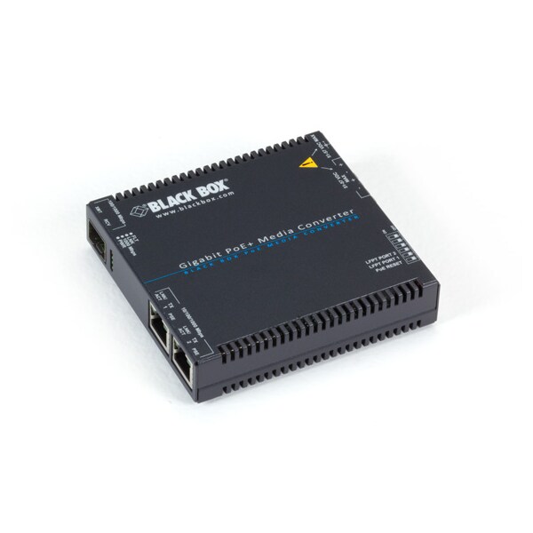 Black Box Poe+ 10/100/1000 Med Convsfp LGC5210A
